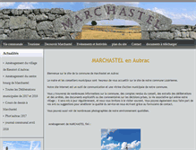 Tablet Screenshot of marchastel.com